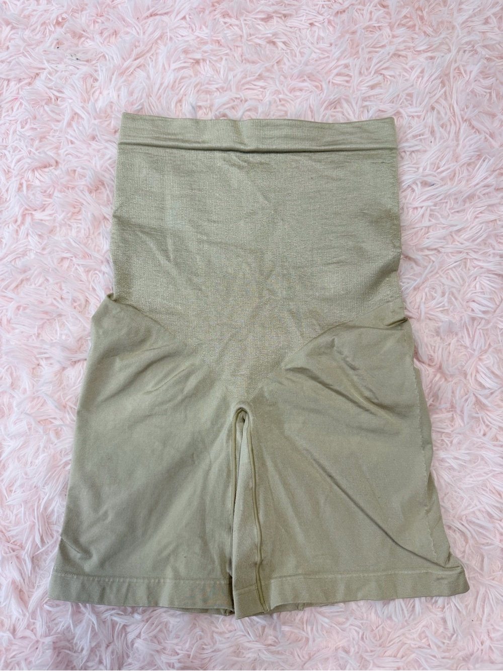 Maidenform Olive-Tone High-Waist Shaper Shorts